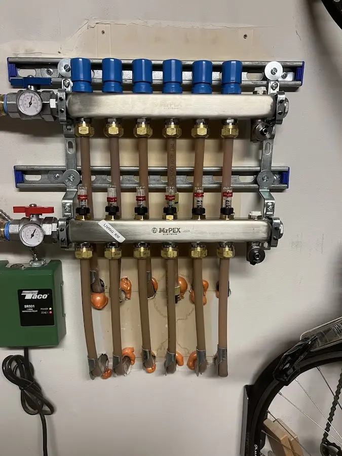 Plumber performing Leak Detection at a residential property in Oakleaf Plantation